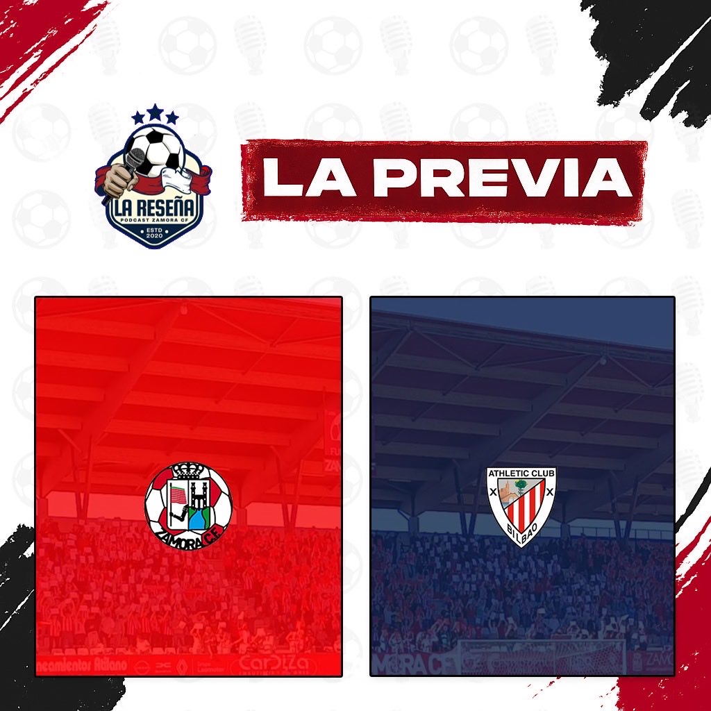 📢 ¡Hoy nos vemos!
Noche de previa 🔴⚪
El Zamora CF se juega mucho más que tres puntos ante el Bilbao Athletic ⚪🔴
Analizamos todo: sensaciones, contexto, y el futuro.

🔴 YouTube: youtube.com/live/iBdvoJamQ…
🟣 Twitch: twitch.tv/laresena_

#ElSéptimo
