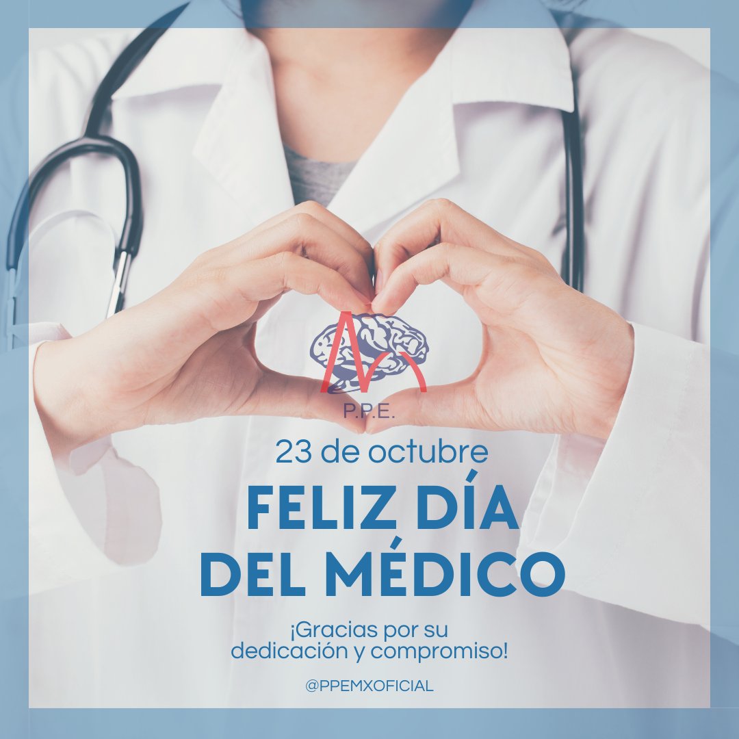 23 Octubre -💜🩺 Hoy celebramos a nuestros neurólogos y neurocirujanos del Programa Prioritario de Epilepsia (PPE).
Gracias por su dedicación, conocimiento y humanidad en la atención de las personas con epilepsia.
¡Feliz #DíaDelMédico! 👩‍⚕️👨‍⚕️

#Epilepsia #Salud #GraciasDoctores