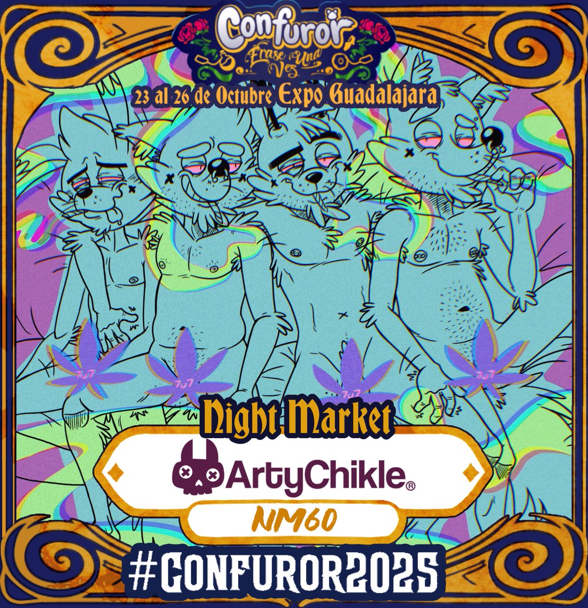 Chicxxxs los vemos en <a href="/Confuror/">Confuror 2025</a>! 
Pésenos a visitar ;3