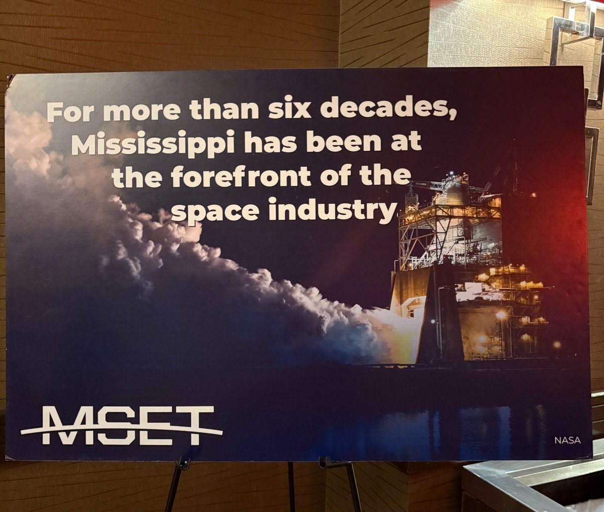Excited to be in beautiful Biloxi for Mississippi Aerospace and Defense Symposium 2025! <a href="/OleMiss/">Ole Miss</a> contingent includes Center's Program Director <a href="/aclewis04/">Allison Lewis</a>, Instructor <a href="/AaronBrynildson/">Aaron Brynildson | NSA Football</a>, and Mississippi Space Grant Consortium Director Nathan Murray. Thank you <a href="/MSETtweets/">Mississippi Enterprise for Technology</a>!