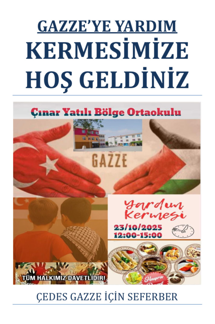 Ybo178's tweet photo. Okulumuzda ÇEDES Gazze için seferber temalı gerçekleştirilen Gazze'ye Yardım Kermesine Öğrenci, Öğretmen ve Velilerimiz yoğun katılım sağladı. Emeği geçenlere teşekkür ederiz.

@meb_dinogretimi 
@Diyarbakirmem 
@cinar21mem 

https://t.co/BabdTlMu1h https://t.co/vygsS4UQm3