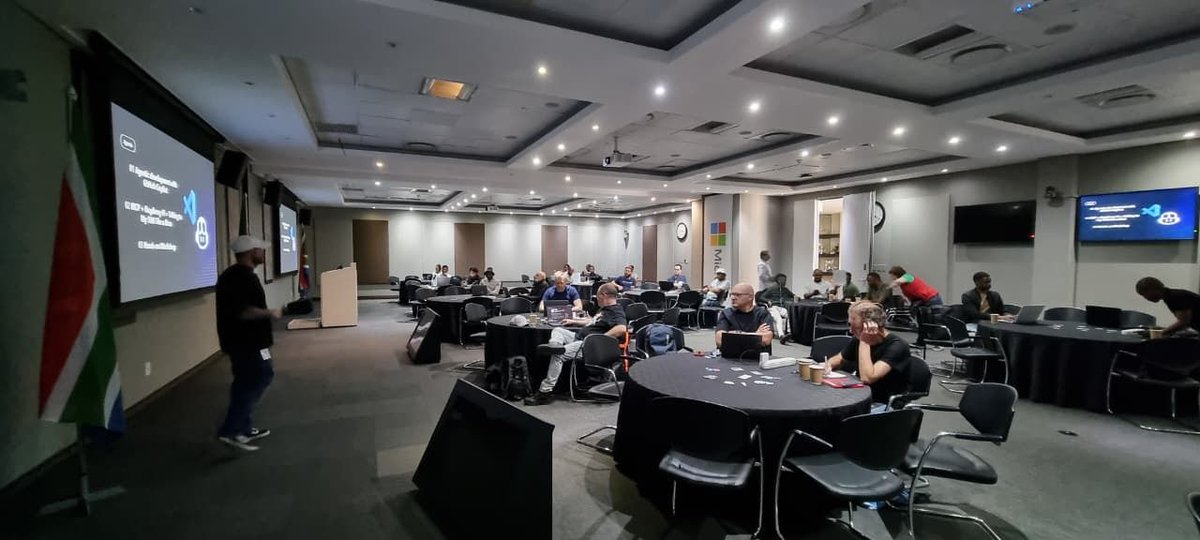 code's tweet image. In Copenhagen, Jalingo, Cape Town and Johannesburg, vibrant communities hosted Dev Days full of energy, learning, and real-world coding experiences. 🌍💻