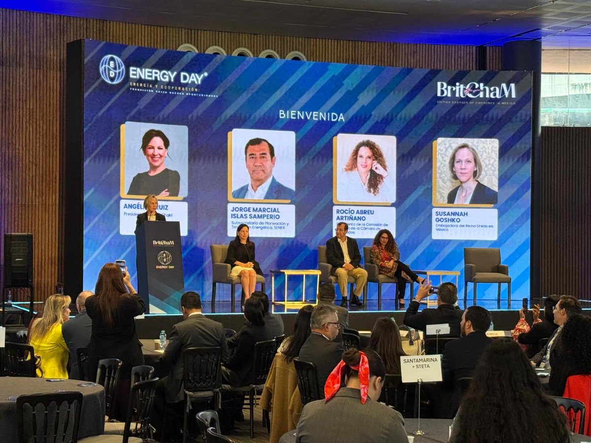 #Cobertura | #EnergyDay 2025

Nos encontramos en la 24ª edición del Energy Day, organizado por #BritChaM, donde líderes del sector energético y empresarial comparten perspectivas sobre energía, cooperación y transición hacia nuevas oportunidades.