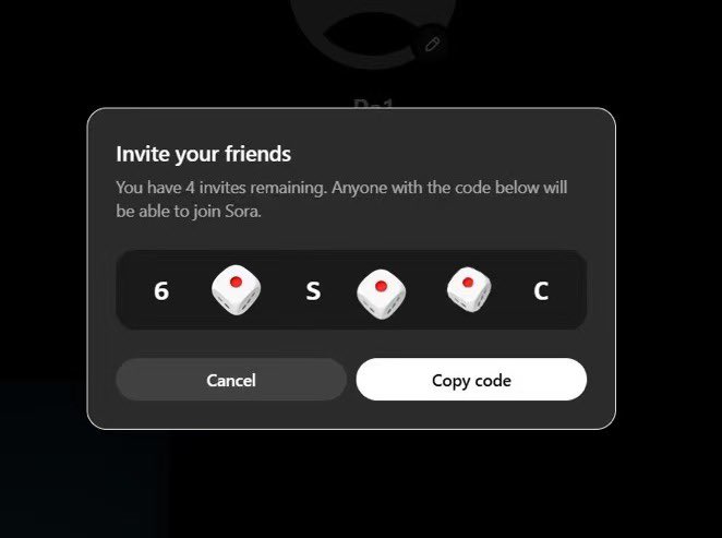 BradleyDel34915's tweet image. 🎁 Want a FREE Sora 2 invite code?
I’m giving away 99 codes — no catch!
How to join:
1️⃣ ❤️ Like + 🔁 Retweet + 💬 Comment “Sora 2 Code”
2️⃣ 👣 Follow me (so I can DM your code)
⚠️ No Retweet = No Code
First come, first served!
#Sora2 #AI #InviteCode