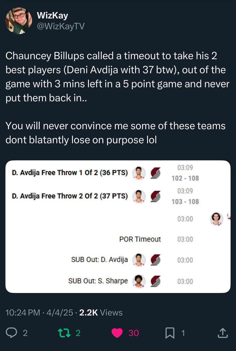 All the FBI had to do was follow me on Twitter I knew Chauncey Billups and Terry Rozier were gambling YEARS ago