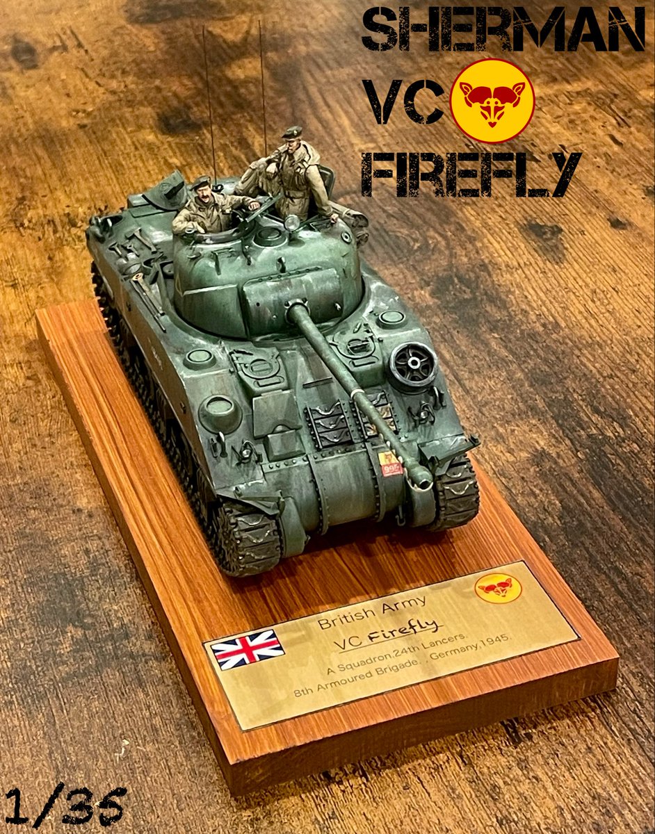 junjun_1944's tweet image. #プラモデル
#戦車
#scalemodel
アスカモデル
シャーマンVCファイアフライ
1番好きな戦車です!
砲身のカウンター迷彩がチャームポイント。
(長砲身がバレないためだが、逆に目立つのでは🤔)