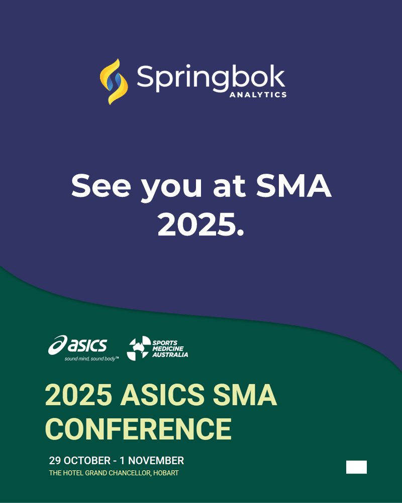 SpringbokTech's tweet image. 𝗗𝗼𝗻'𝘁 𝗺𝗶𝘀𝘀 𝘂𝘀 𝗮𝘁 𝗦𝗠𝗔 𝟮𝟬𝟮𝟱!
Sports Medicine Australia kicks off next week, October 29–November 1, in Hobart. The event features world-renowned speakers, including Springbok Co-Founder and CSO Dr. Silvia Blemker, who will present on 𝗣𝗲𝗿𝘀𝗼𝗻𝗮𝗹𝗶𝘀𝗲𝗱…