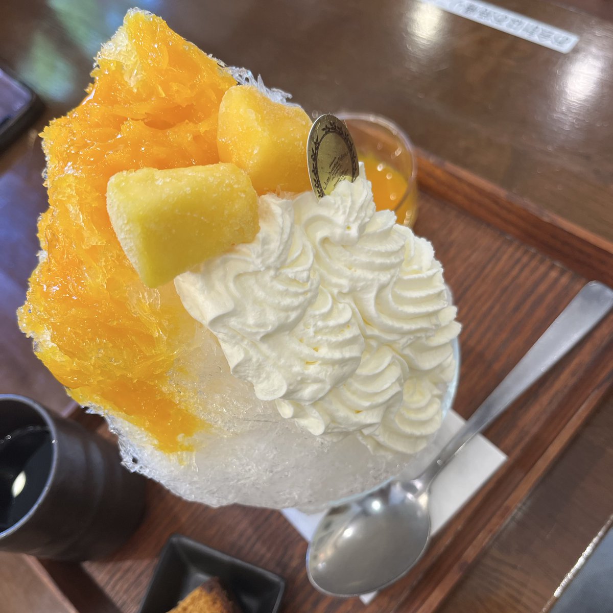chi_uuuuu's tweet photo. 今年食べたかき氷~ https://t.co/h6hSOakXej