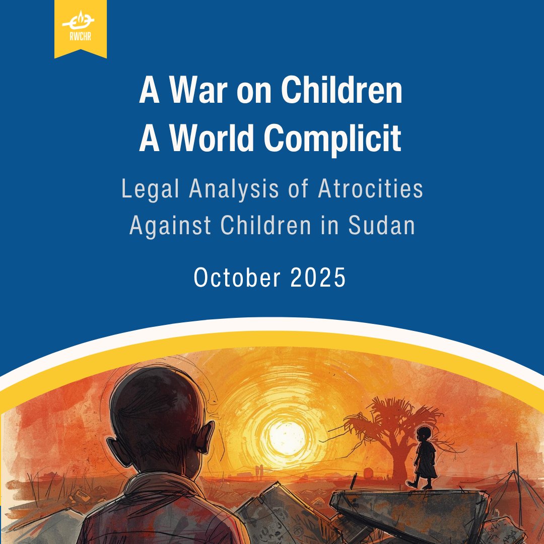 Our recently published independent inquiry names States and corporations complicit in fuelling Sudan’s war — including the UAE, China, Russia, and others. 

Their support enables crimes against children. 

International law demands accountability.

📖 Read full report:
