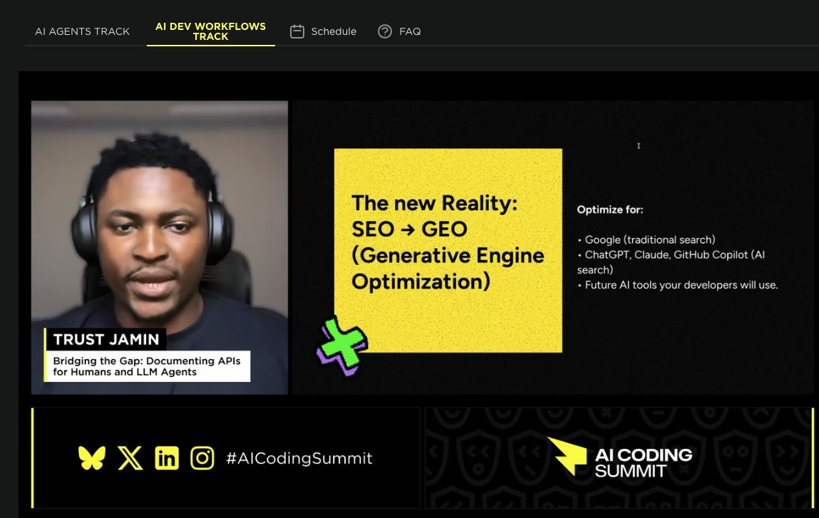 LeomOfThings's tweet image. @codejagaban currently bridging the gap at the #AICodingSummit

@AICodingSummit