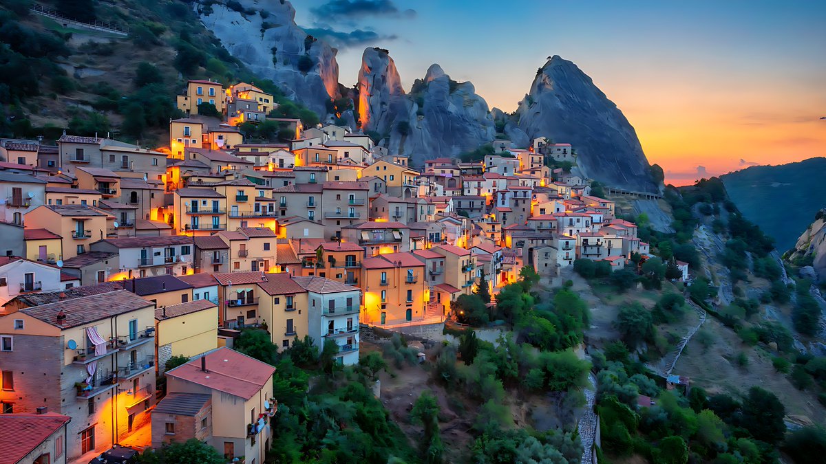 Castelmezzano Basilicata, Italy