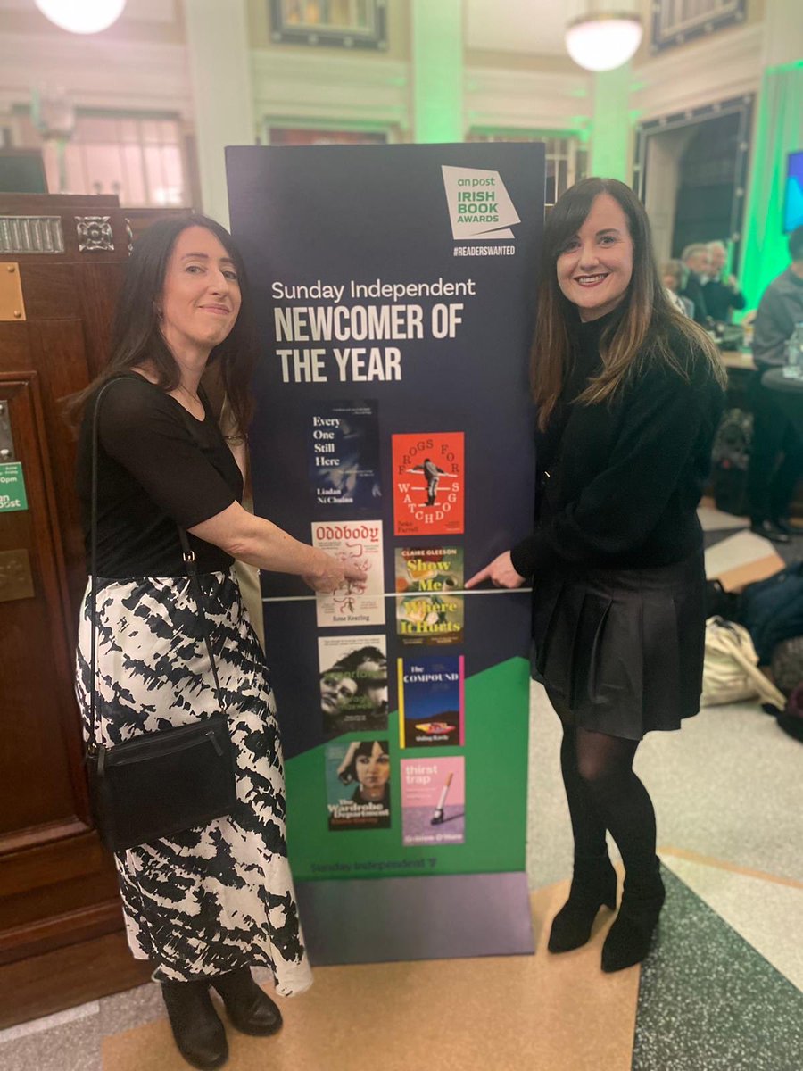 I’m thrilled to be in the running for Newcomer of the Year at the <a href="/IrishBookAward/">An Post Irish Book Awards</a>, and in such fine company! You can vote here for your favourite books and writers:

irishbookawards.ie/vote/
<a href="/HachetteIre/">Hachette Ireland</a> <a href="/SceptreBooks/">Sceptre Books</a>