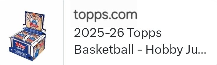 Flip (@cardrestocks) on Twitter photo Back in stock π #TOPPS #AD
$239.99 : bit.ly/3KZmilP Back in stock π #TOPPS #AD
$239.99 : bit.ly/3KZmilP