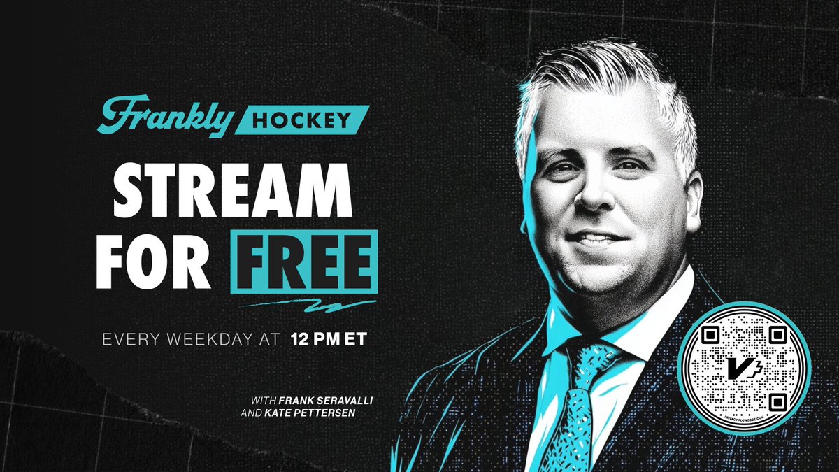 frank_seravalli's tweet image. LIVE NOW: Join us on Frankly Hockey - only on @victoryplustv.

We've got @gourmet_hockey with a video breakdown of #GoKingsGo start to the season. Plus talking #Sabrehood Colten Ellis, #njdevils feasting, #Flames and #TexasHockey.

Stream here free: victoryplus.com/share/FranklyH…