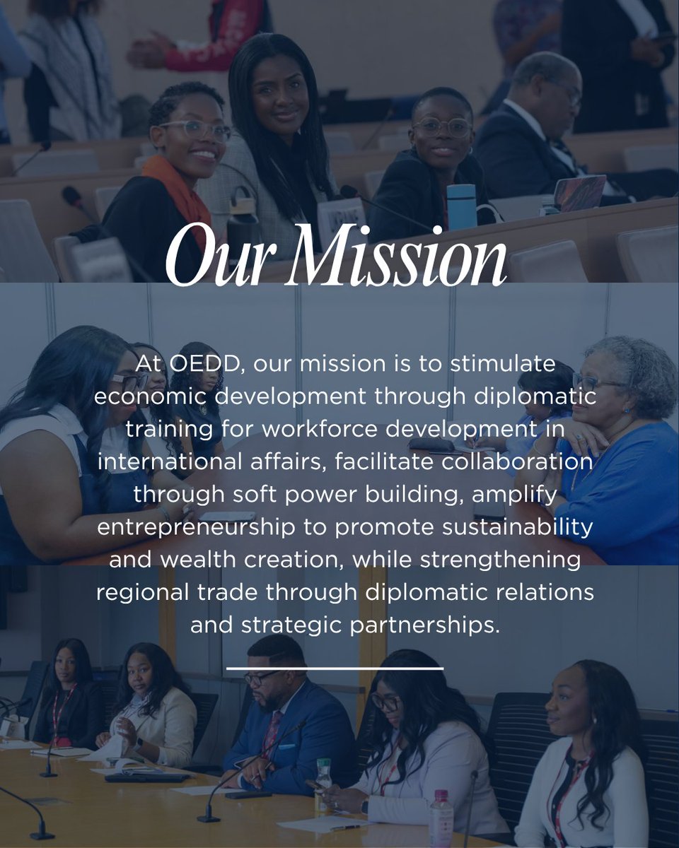 Org for Economic Development and Diplomacy (OEDD) tweet media