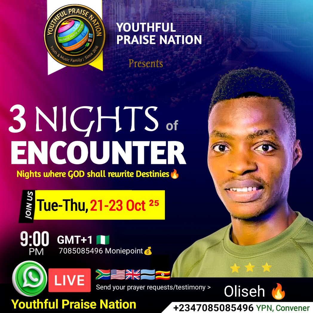 OlisehMusic's tweet photo. For serious youths only, who are ready to pray, study the word of God and testify! 💯 On WhatsApp: https://t.co/eixIbUf0F3 https://t.co/r5lFI07ulb