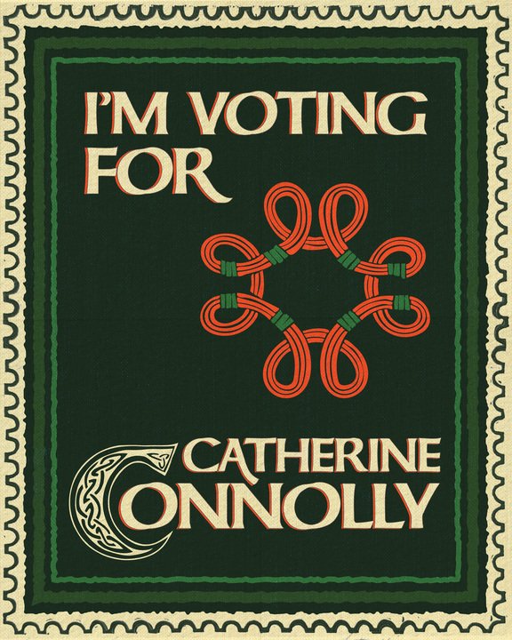 DPC4Connolly's tweet photo. Here at DPC4C, we are voting for Catherine Connolly. For an equitable stake in the future. For transparency. For tangible change. For neutrality. For language rights for ALL. For our communities.

We hope you'll join us at the polls tomorrow. #ConnollyForPresident https://t.co/5CGJ0s6MUn