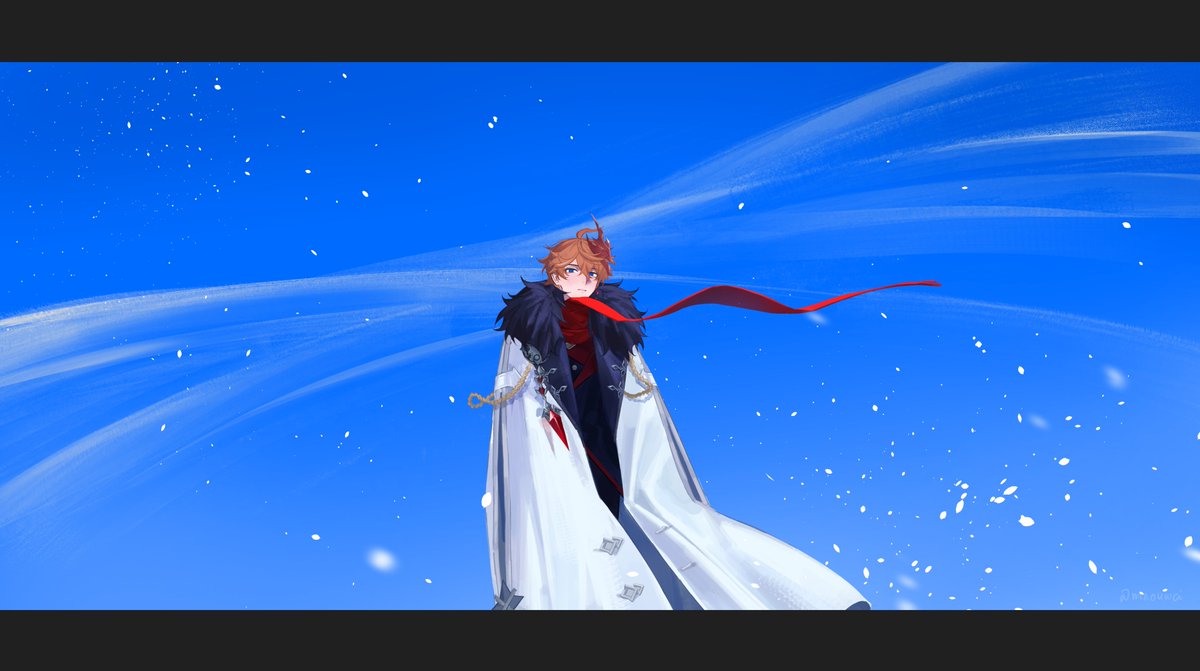 I will forever be obsessed with this coat.. #tartaglia #genshinimpact