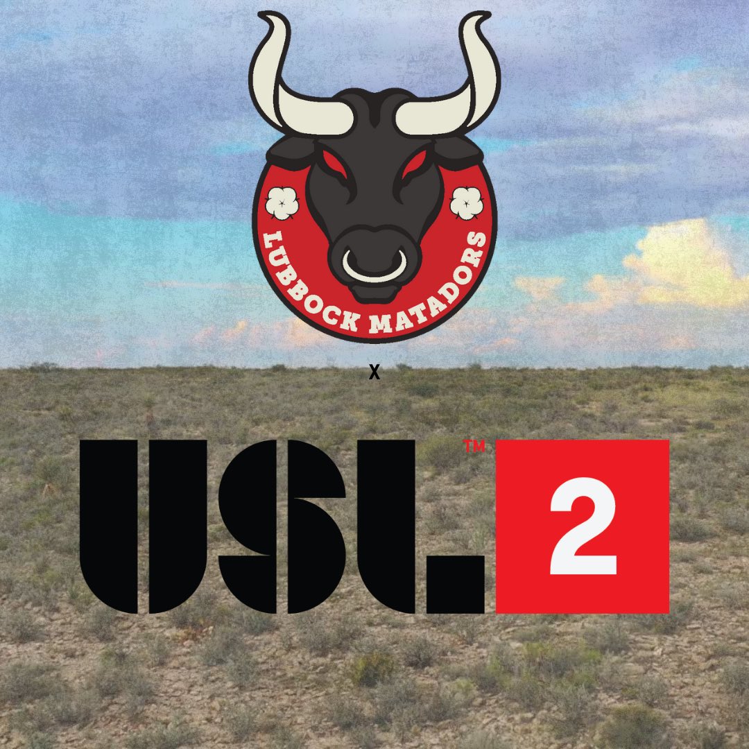 LubbockMatadors's tweet photo. We are proud to join the USL2 and continue building the game in Lubbock.
@USLLeagueTwo @USL_HQ https://t.co/LXwSmaaLHN