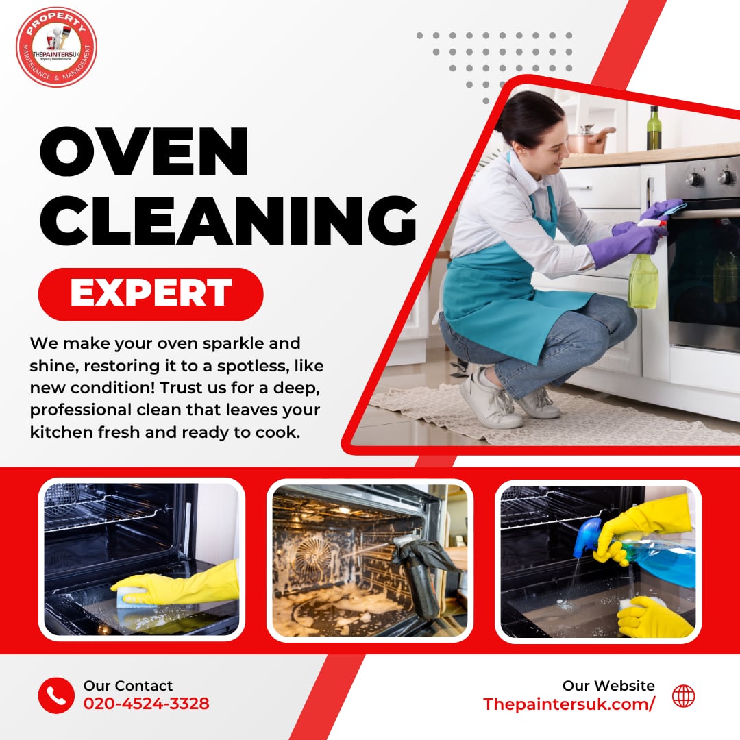 Tpuk_Pm's tweet photo. Tough grease? Burnt-on grime? No problem! 💪
Our Oven Cleaning Experts will make your oven sparkle like new spotless, fresh, and ready to cook again. 

📞 Call us today: 020-4524-3328

#OvenCleaning #CleaningExperts #PropertyMaintenance #KitchenCare  #ProfessionalCleaning https://t.co/RhWUPaeU7y