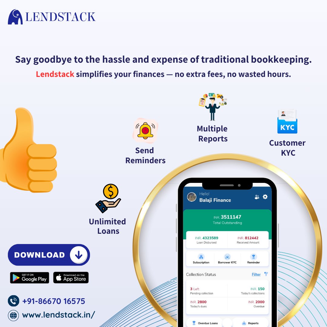 LendstackS16235's tweet image. Best Micro Financing Software | Loan Management - Lendstack

lendstack.in/micro-financin…

Discover Lendstack&apos;s best microfinancing software for streamlined loan management. Efficient, user-friendly, and scalable solutions for all lending needs.