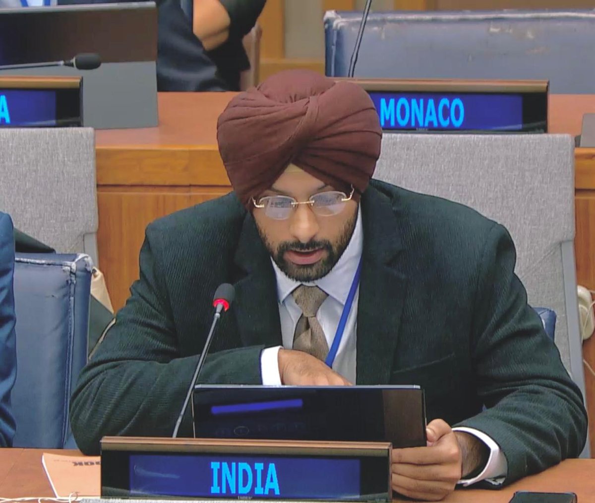 National Statement delivered by Mr. Bedi Anmol Sher - Senior Advisor during the Thematic Debate on ‘Other Weapons of Mass Destruction’ at the First Committee of the 80th UN General Assembly, New York, 23 October 2025.