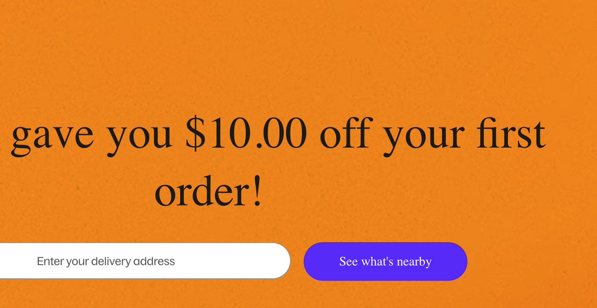 USCCStrategy's tweet image. #Grubhub: get $10 off your first order. 
Signup Grubhub ($10 bonus): grubhub.com/referral/46ede…