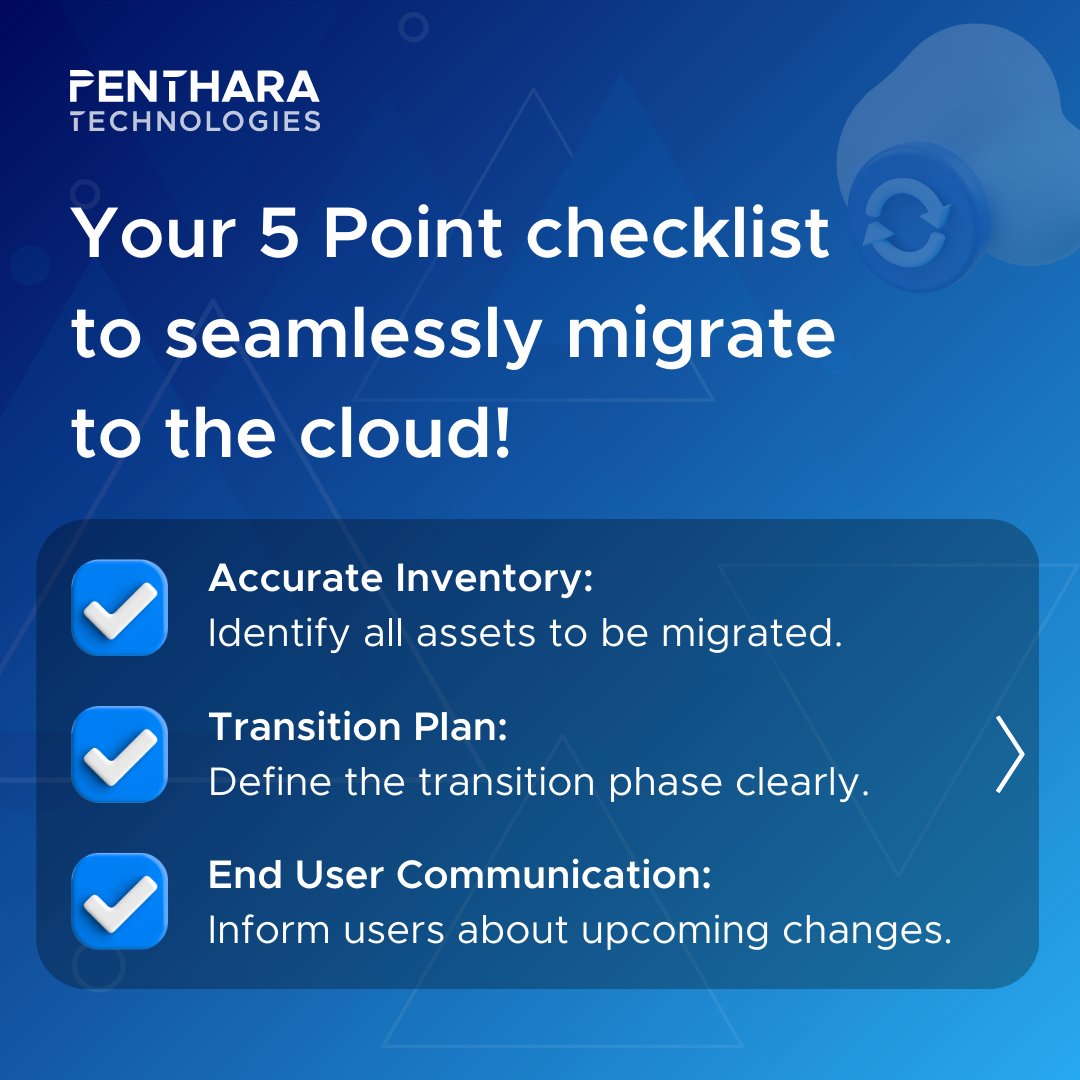 Penthara's tweet image. ☁️ Moving to the cloud?
 Avoid downtime, data loss &amp;amp; compliance risks. 💬 Reach out for a smooth, secure migration—no guesswork, just expert help.

#CloudMigration #DataSecurity #DowntimeRisks #ComplianceChallenges #SmoothMigration #PentharaGalaxy #PentharaTechnologies