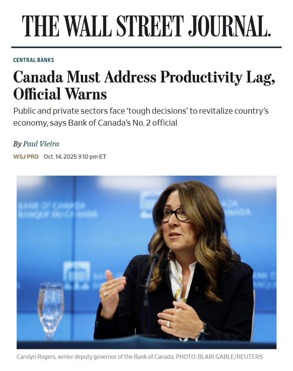 BCBC made it into the <a href="/WSJ/">The Wall Street Journal</a> this week. Carolyn Rogers’ message on Canada’s lagging productivity is an important one to hear.