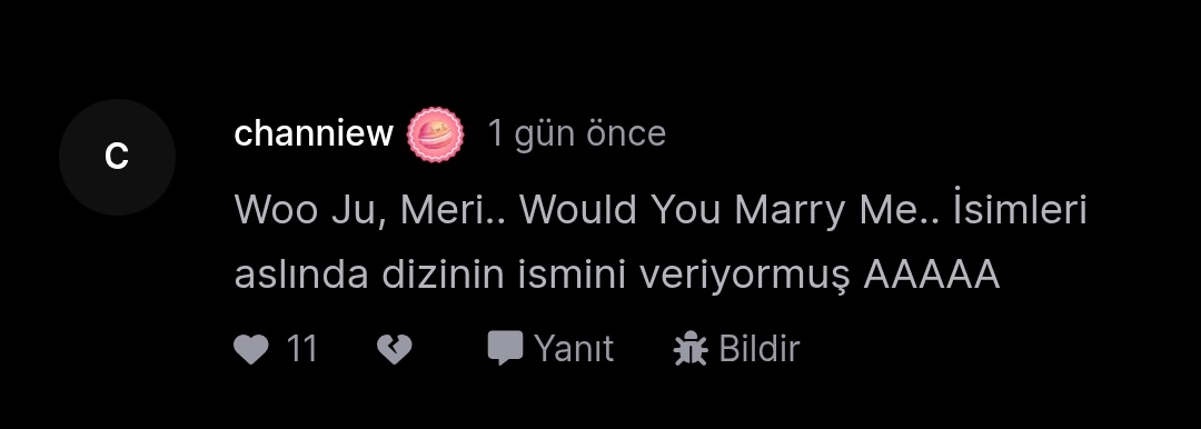 İnanmıyorum djdjd fark etmemiştim