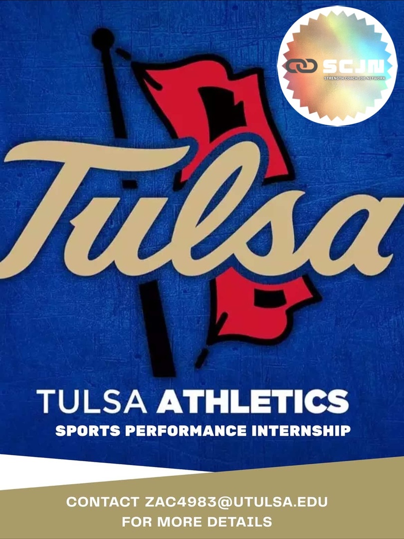 SCJobNetwork's tweet image. 🏋️♂️ University of Tulsa – Winter 2026 Athletic Performance Internship
The University of Tulsa Athletic Performance Department is seeking highly motivated interns for the Winter 2026 semester to assist with Football and Olympic Sports.
This is an UNPAID … instagr.am/p/DQKFNRFDo7N/