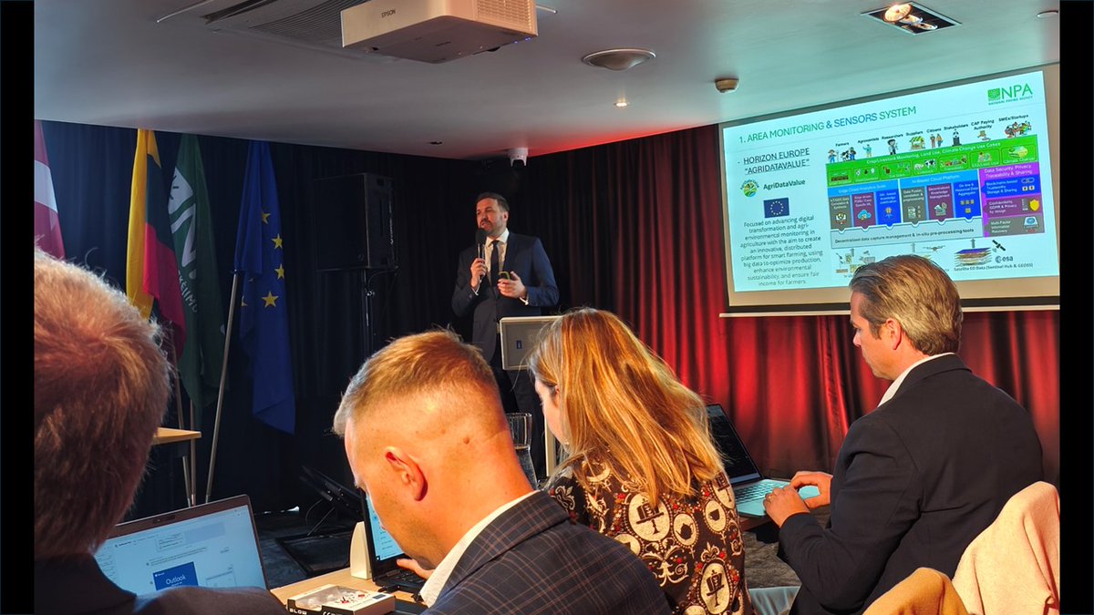 ✅ArgiDataValue presented at the 24th Conference of the Baltic and Polish Paying Agencies. 
#AgriDataValue #EU 
Learn more at the following link 👇
agridatavalue.eu/index.php/2025…
