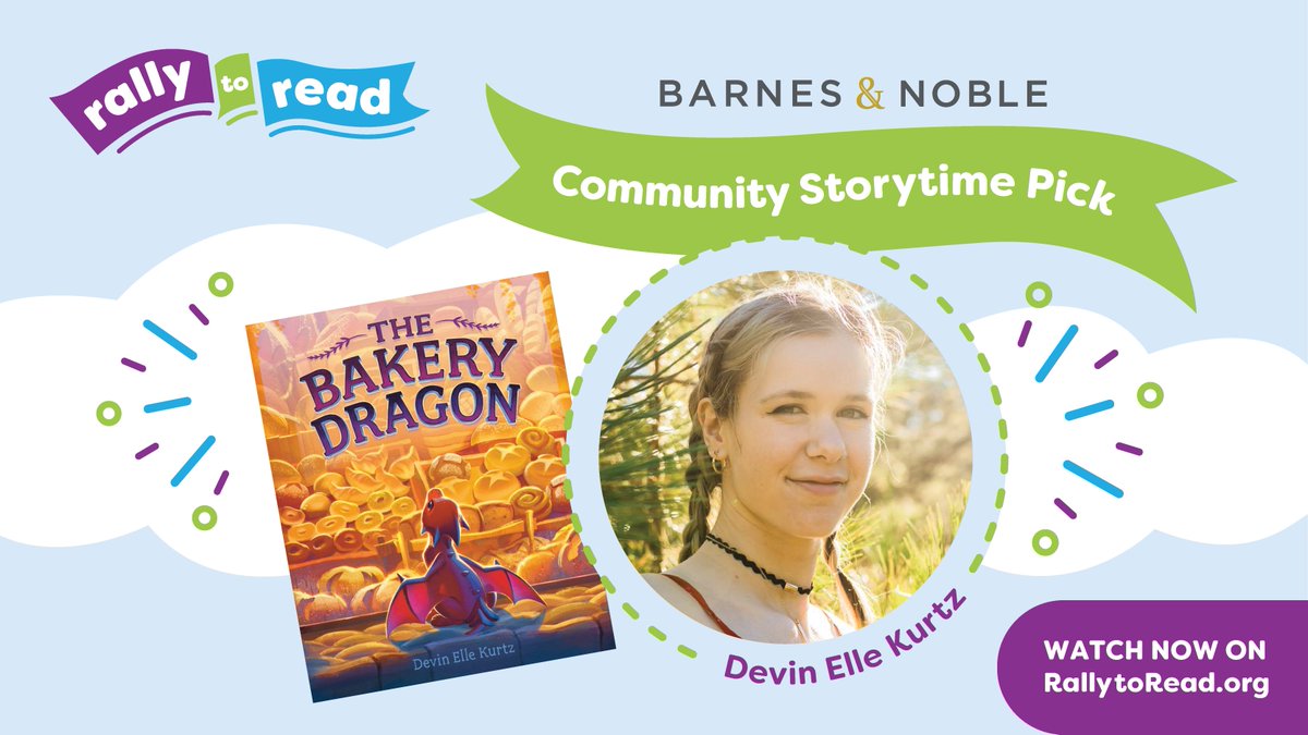 NAMICommunicate's tweet photo. This month’s #RallytoRead theme is COMMUNITY! Hear @devinellekurtz read The Bakery Dragon with @RIFWEB + NAMI. 🐉
Small acts of courage build big confidence 💚
➡️ https://t.co/bDngHZtDbA
#BNStorytime #NAMI #MentalHealthMatters#ReadwithRIF #NAMI #MentalHealthAwareness https://t.co/FiL7PFDhZJ