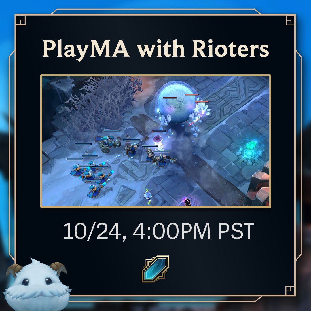 Ready to cause Mayhem 😵‍💫? Join our Discord PlayMA where you can ask questions and play the new mode with Rioters! riot.com/47eD60V