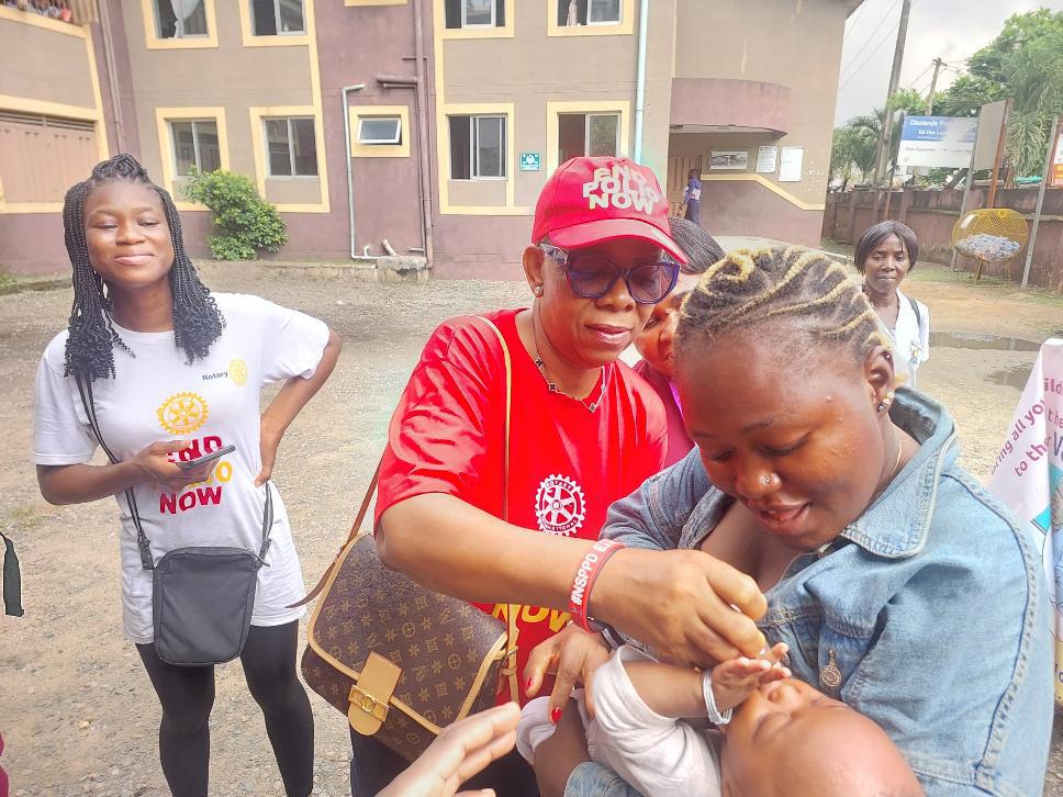 It's World Polio Day! Rotary Club of Ikoyi is committed to keeping Polio at zero!