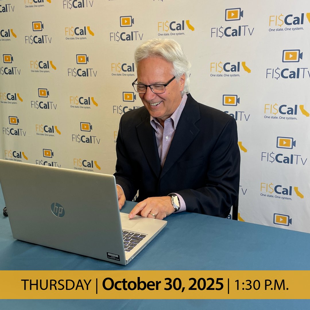 The next FI$CalTv episode will air on October 30 at 1:30 p.m. PT.

To watch the episode live, end users will need to subscribe to FI$CalTv list.

👉 Subscribe today: Bit.ly/3u9sqgb

#Finance #Technology #California