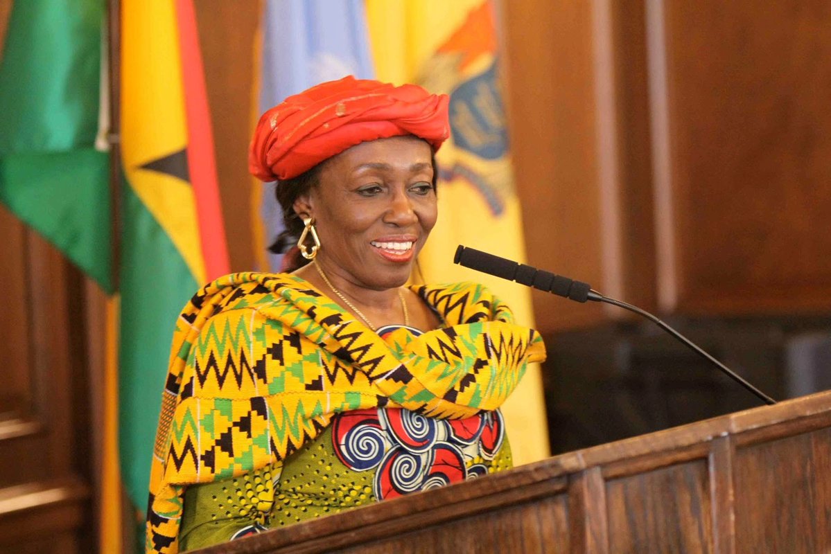 gist_gha's tweet image. JUST IN: Former First Lady of Ghana, Nana Konadu Agyeman-Rawlings, Dies at Age 76
