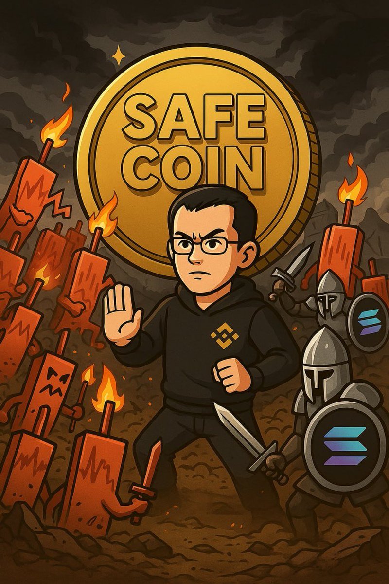 我们很高兴 <a href="/cz_binance/">CZ 🔶 BNB</a> 是 SAFU #币安 

We are glad <a href="/cz_binance/">CZ 🔶 BNB</a> is SAFU #SafeCoin