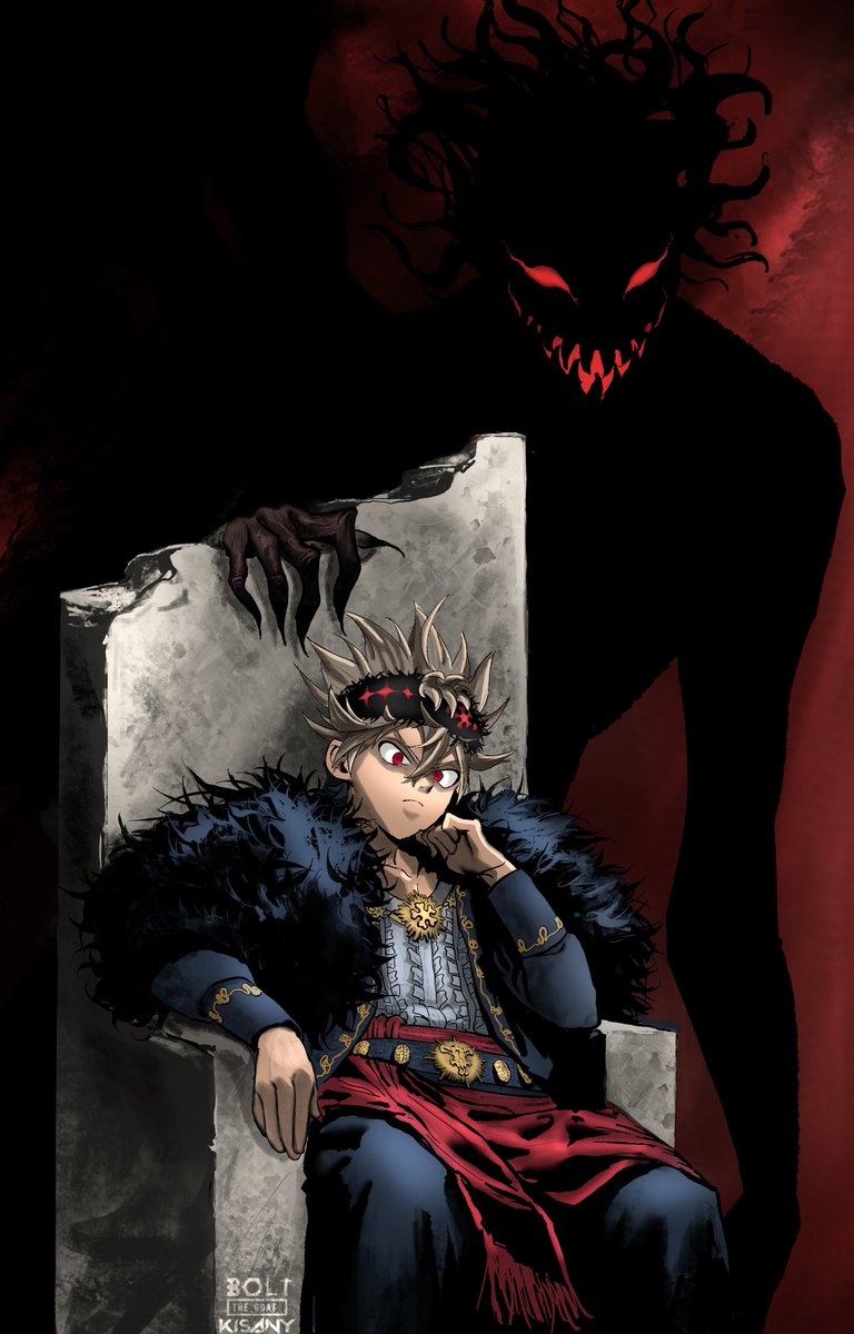 Demon King Asta 🎨

"Flaw of the world" 🔥

#BlackClover #asta
