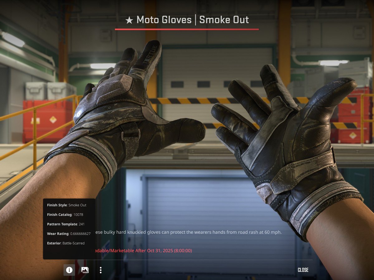 First ever 0.6666666 Gloves just got crafted by <a href="/MrCopperspoon/">Zakaria Copperspoon</a> 👀