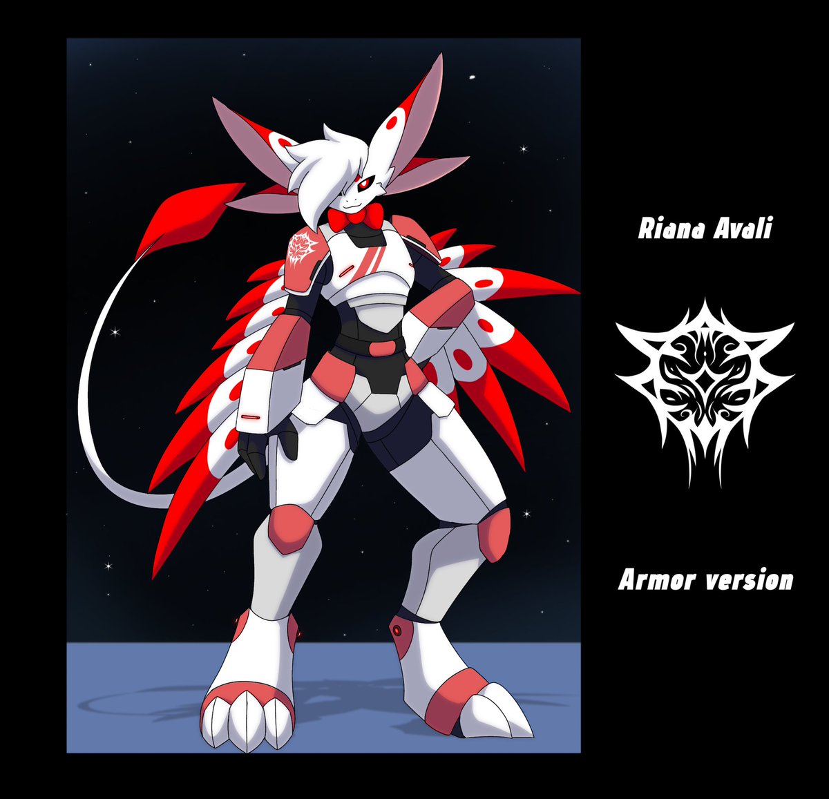 Armored avali :3

Character: Riana Avali by me

#avali #furryart