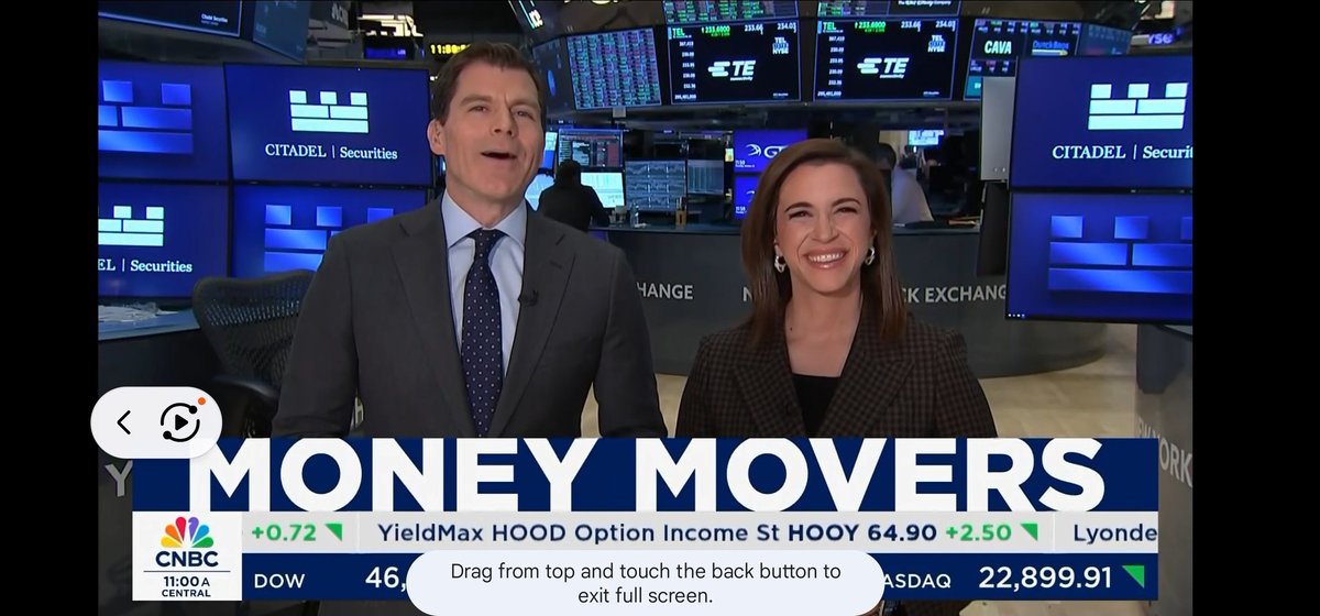Dream team, right here 👉👉👉 
<a href="/LesliePicker/">Leslie Picker</a> <a href="/michaelsantoli/">Michael Santoli</a> on <a href="/CNBC/">CNBC</a> 👌👌👌