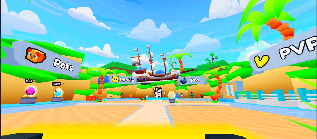 Dev_LeyloOff's tweet image. Selling Click Simulator template
Includes:
- 🔨11 Prebuilt Maps
-🐾🥚Pets and Eggs System
- Everything for a simulator
______________________
🪪20 COPIES ONLY!
💰Price: 10K Robux
Contact on Discord: leylo_officiel
#ROBLOX #robux #devex
