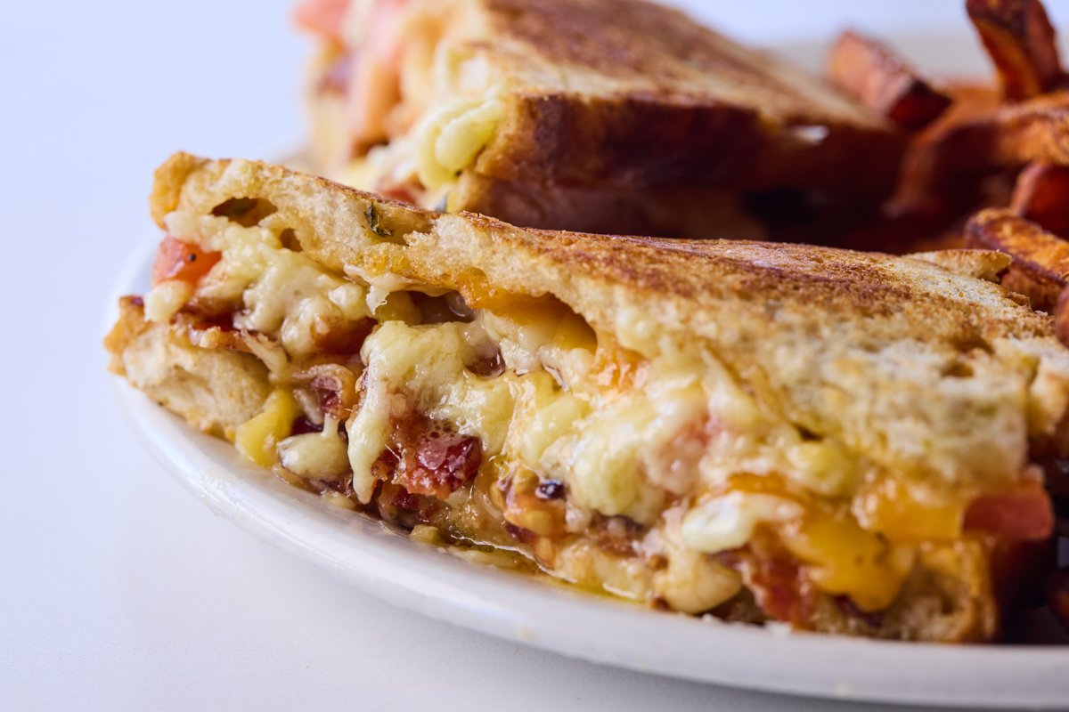 The sleaziest, cheesiest sandwich you'll ever meet.