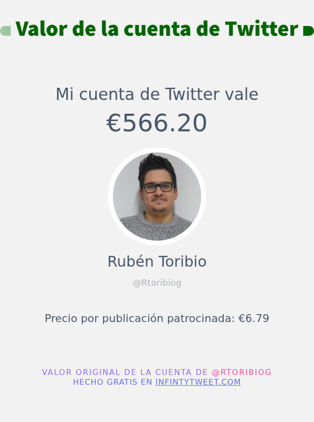 Rubén Toribio tweet media