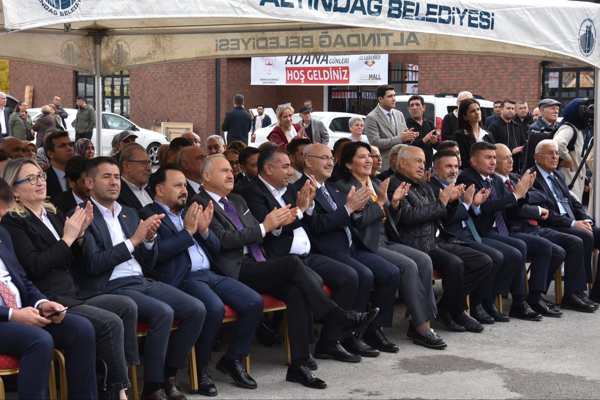 Tamer Dağlı 🇹🇷 (@tamer_dagli) on Twitter photo Ankara’da, Adanalılar Eğitim, Kültür ve Dayanışma Derneği tarafından bu yıl 4’üncüsü düzenlenen Adana Tanıtım Günleri’nin açılış törenine katıldık.
Başkentte, Adana’mızın zengin mutfağının ve eşsiz kültürünün tanıtılması açısından önemli bir yere sahip olan etkinliğin Ankara’da, Adanalılar Eğitim, Kültür ve Dayanışma Derneği tarafından bu yıl 4’üncüsü düzenlenen Adana Tanıtım Günleri’nin açılış törenine katıldık.
Başkentte, Adana’mızın zengin mutfağının ve eşsiz kültürünün tanıtılması açısından önemli bir yere sahip olan etkinliğin