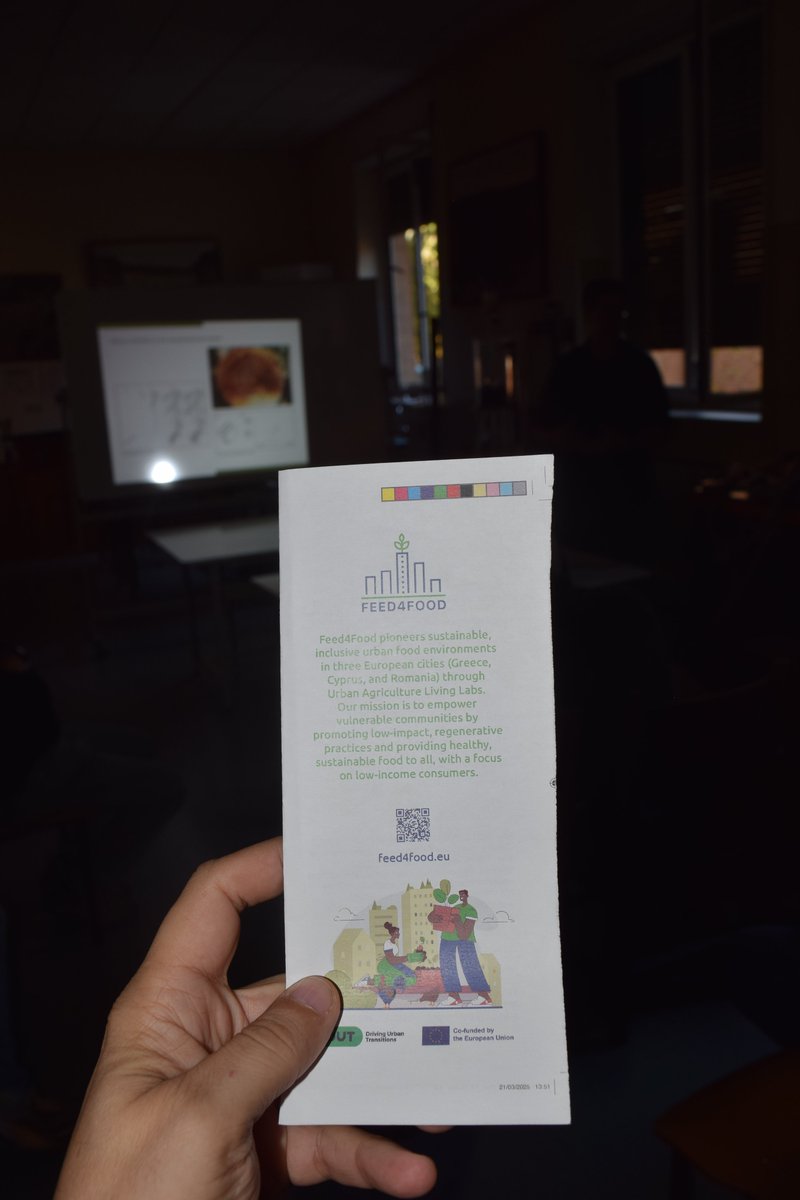 Our greek partner G. Zaimes presented #Feed4Food at the NbS-4-Climate Teaching Tuning Workshop, showing synergies between projects.
Ready for a Greener Future!
 #DUT #Sustainability 
<a href="/VUamsterdam/">Vrije Universiteit Amsterdam (inactief)</a>
<a href="/AREA_Innovation/">AREA</a>
<a href="/Apodissi_Intl/">Apodissi</a>
@DiSCDigitalSus1
<a href="/GERiLAB12/">GERi LAB</a>
<a href="/acwfs_VU/">Amsterdam Centre for World Food Studies</a>
<a href="/StrovolosM/">Strovolos_Municipal</a>