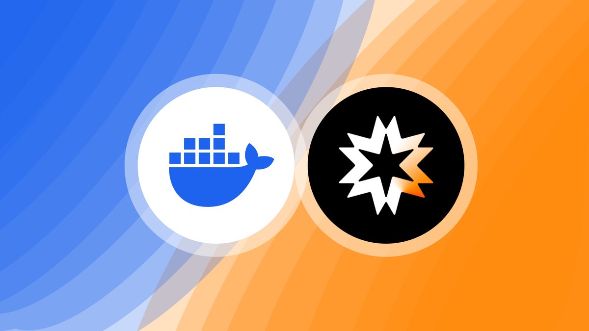 Docker's tweet image. Most AI agents can act. Few can be trusted.
Docker and @e2b are partnering to change that.
Together, we’re making it safe and seamless to build agents that connect to hundreds of real-world tools, powered by Docker’s MCP Gateway and E2B’s secure sandboxes.
The next era of…