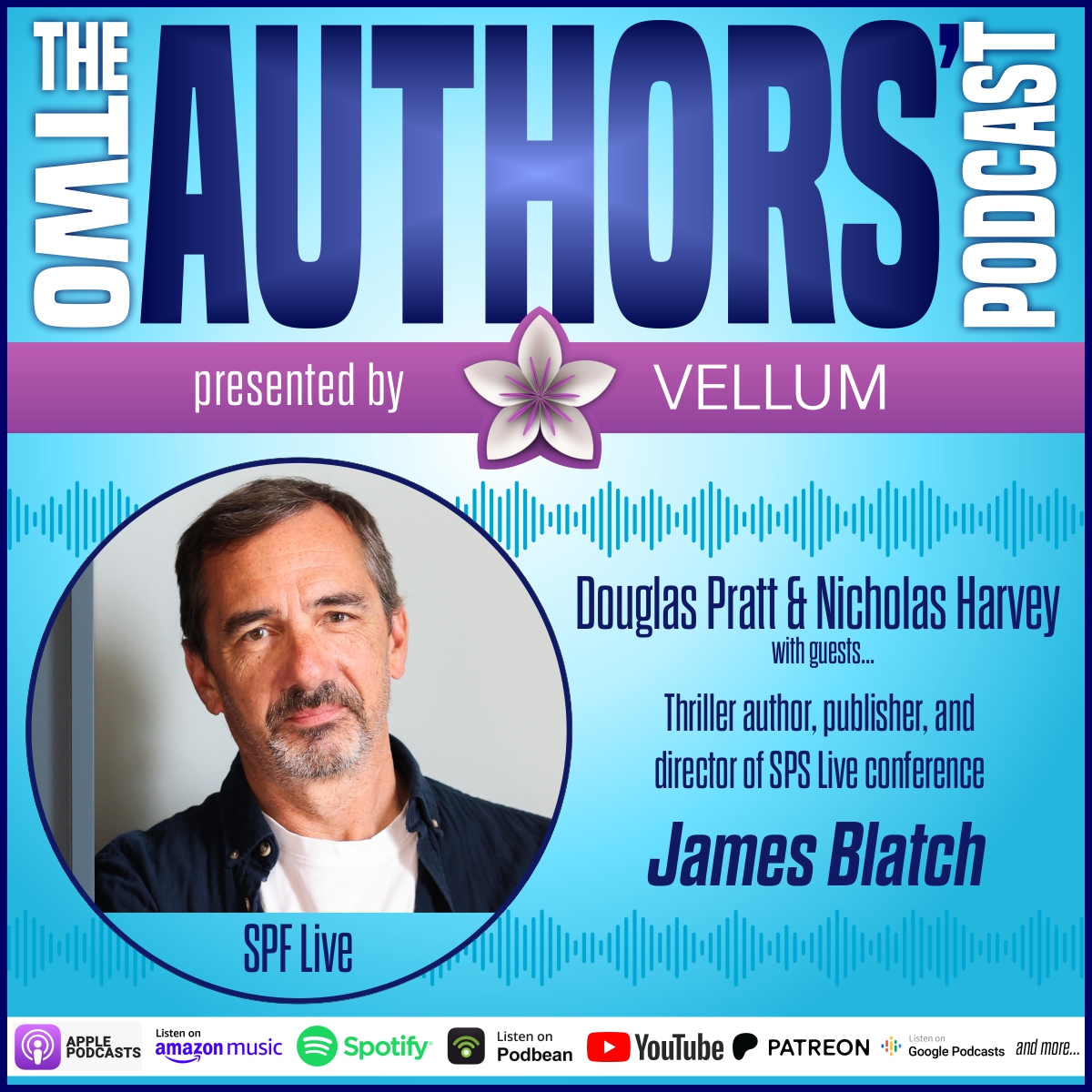 Such a blast talking to Doug and Nick. thetwoauthorschatshow.podbean.com/e/sps-live%C2%…