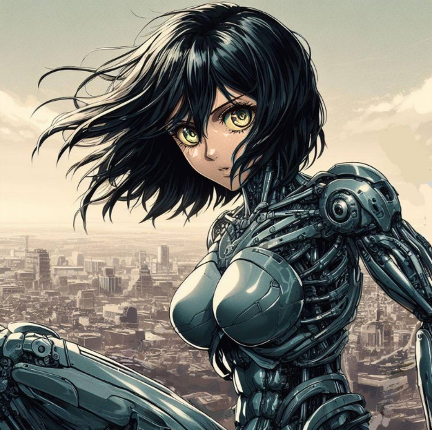 I just love discovering new Alita art! This one doesn't have the black eyes and war paint, but the face, hair and body scream Alita for miles. 🔥
#OctopusLips 
#CutieEyeThigh #AlitaArmy #Alita #AlitaBattleAngel #BattleAngelAlita #GiveAlitaHerSequel #AlitaSequels #GUNNM #Gally